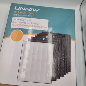 Linniw H13 True HEPA 4-in-1 Home Air Purifier for AD3000, AD3000M, AD3000pro